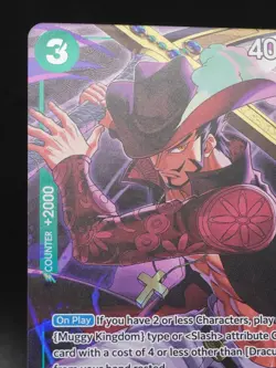 Mihawk & Perona One Piece CCG Illustration Box Volume 3 Promo Cards NM - Image 5