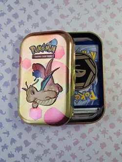 Pokemon 151 Empty Mini Tin & 48 Holo Card Bundle - Image 1