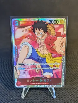 Monkey D Luffy OP01-024 SR The Best PRB01 One Piece Card GAME Japanese - Image 1