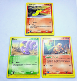 Vintage Pokemon Cards (6) *NM* - EX Sandstorm - 2003: Cyndaquil, Growlithe, Ekan - Image 4