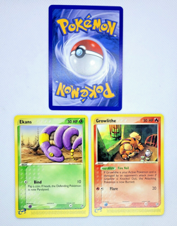 Vintage Pokemon Cards (6) *NM* - EX Sandstorm - 2003: Cyndaquil, Growlithe, Ekan - Image 5