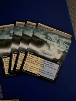 Flooded Strand X4 0464 MH3 NM/MT [Modern Horizons 3:MTG] Playset Pack Fresh - Image 1