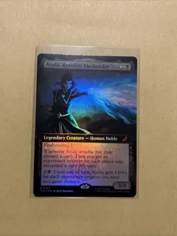 x1 Azula, Ruthless Firebender - Foil - Extended Art M MTG Avatar: Last Airbender - Image 1