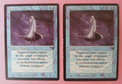 Magic the Gathering MTG Legends SPECTRAL CLOAK X 2 (1 LP & 1 MP) U 1994! - Image 1