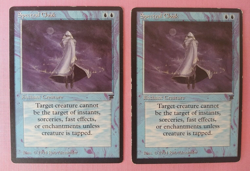 Magic the Gathering MTG Legends SPECTRAL CLOAK X 2 (1 LP & 1 MP) U 1994! - Image 2