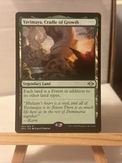 Yavimaya, Cradle of Growth Modern Horizons 2 Regular - Image 2