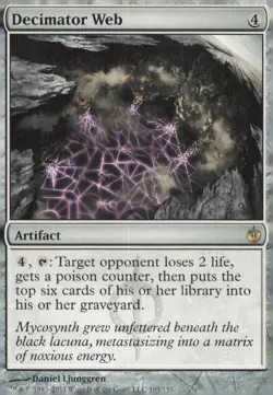 Mirrodin Besieged #105 Decimator Web - Image 1