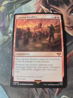 MTG Lord of the Rings M Spiteful Banditry #0149 - Image 2