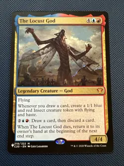 MTG The Locust God - The List Reprints (LIST) NM - Image 1