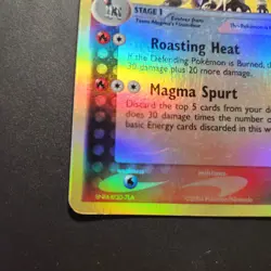 Team Magma's Houndoom 10/95-Team Magma vs Team Aqua Reverse Holo- Pokemon TCG-LP - Image 4