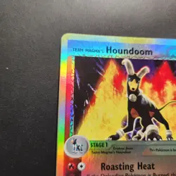 Team Magma's Houndoom 10/95-Team Magma vs Team Aqua Reverse Holo- Pokemon TCG-LP - Image 5