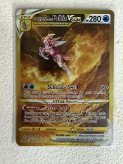 Pokemon TCG Holo Ultra Rare Origin Forme Palkia VSTAR Crown Zenith GG67 - Image 1