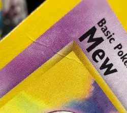 Pokemon TCG Mew no 8 black star promo 1999 moderate/heavy play - Image 5