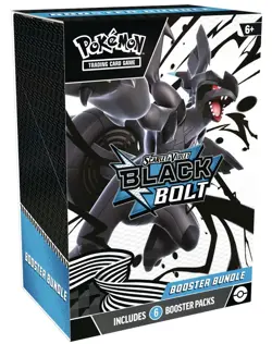 Pokemon TCG: Scarlet & Violet - Black Bolt Booster Bundle - SEALED - Image 1