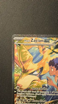 Pokemon Hop’s Zacian ex SIR 186/159 Journey Together Special Illustration Rare - Image 5