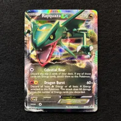 Pokemon RAYQUAZA EX BW47 (Ultra Rare Holo) BW Promos - LP/Light Play - Image 1