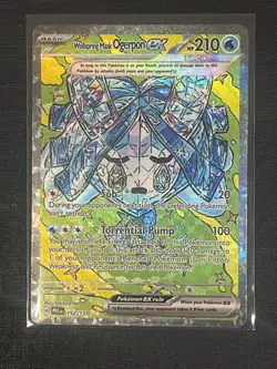 Pokemon Wellspring Mask Ogerpon ex 152/131 Sv: Prismatic Evolutions SIR MINT! - Image 1