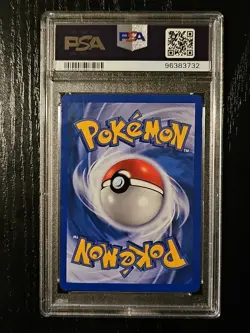 2000 Pokemon Team Rocket Dark Charizard Holo 4/82 PSA 7 NM Dunkles Grurak German - Image 2