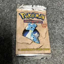 Pokemon Wizards of the Coast 1999 Fossil Booster Pack Sealed - Image 1
