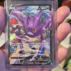 Pokemon Crobat V TG20/TG30 Lost Origin Ultra Rare Full Art Holo English - Image 1