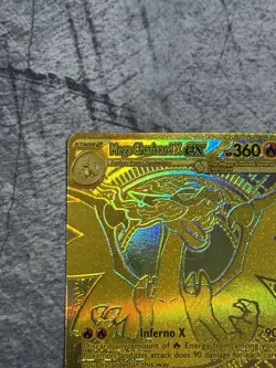 Pokemon TCG - Mega Charizard X EX 130/094 - Phantasmal Flames Gold Ultra Rare - Image 5
