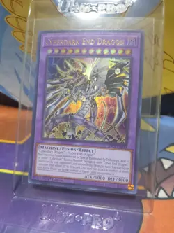 Yugioh Cyberdark End Dragon Ultra SDCS-EN044 1st Ed Near Mint Holo Sick Artwork - Image 2