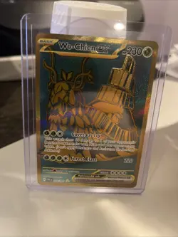 Pokemon TCG Wo-Chien EX 240/091 Paldean Fates Hyper Rare Card Near Mint - Image 1