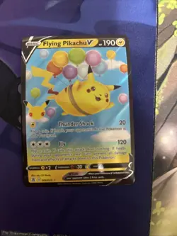 Flying Pikachu V - 006/025 - Pokemon Celebrations Sword Shield Rare Card NM - Image 1