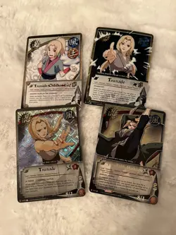 Naruto CCG TCG Tsunade Small Card Lot FINAL CHANCE - Image 1