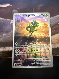 Teal Mask Ogerpon 123 Sv: Scarlet & Violet Promo Cards Holo - Image 1