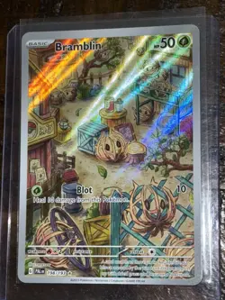 Bramblin 198/193 Paldea Evolved Illustration Rare Holo Pokemon Card Full Art - Image 3
