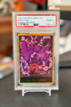2024 ONE PIECE PRB01-PREM BOOSTER -ONE PIECE CARD THE BEST- DON!! CARD PSA 10 - Image 3