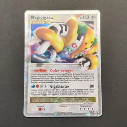 Pokemon TCG Karte - Regigigas lv X Promo Holo DP30 - Image 3