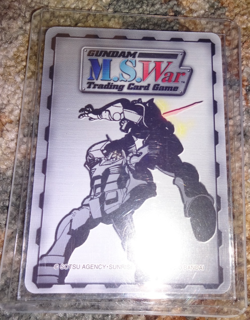 Gundam Wing M.S. War MS-063 Vayeate HOLO TCG Trading Card Game Card Card English - Image 3