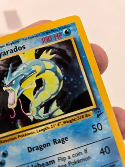Gyarados - 7/130 - Pokemon Base Set 2 Holo Rare Card WOTC NM - Image 4