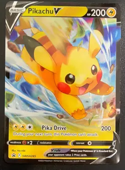 Pikachu V - Promo SWSH: Sword & Shield Promo Cards SWSH285 NM - Image 1