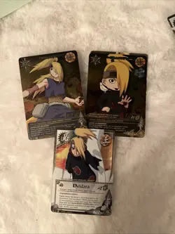 Naruto CCG TCG Deidara Card Lot FINAL CHANCE - Image 2