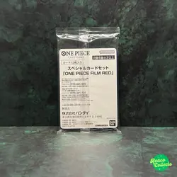 Japanese One Piece Card Game Promo Finale Set Film RED Limited NEW SEALED - Image 2