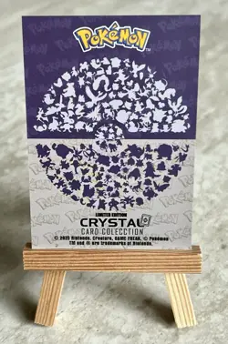 Pokemon Mewtwo #150 - Crystal Card Collection Holo Box Hit - NM - Image 2