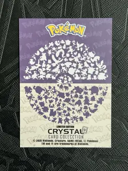 Pokemon Mewtwo #150 - Crystal Card Collection Holo Box Hit - NM - Image 4