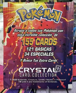 Pokemon Mewtwo #150 - Crystal Card Collection Holo Box Hit - NM - Image 5