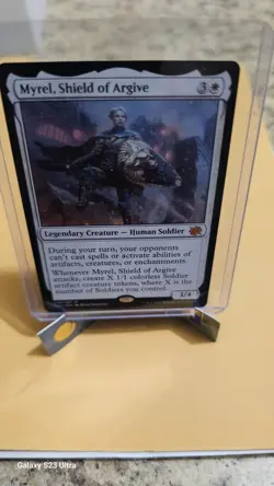 Myrel Shield of Argive the Brothers' War Regular Card - Image 1