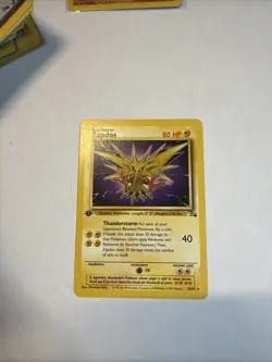 1st Edition Zapdos #30/62 Non Holo Rare Fossil Pokemon Card 1999 Vintage - Image 1
