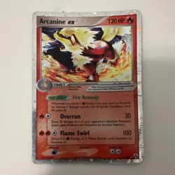 Pokemon Arcanine ex Ultra Rare Holo Card 83/92 Legend Maker English 2006 - Image 1