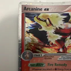 Pokemon Arcanine ex Ultra Rare Holo Card 83/92 Legend Maker English 2006 - Image 5