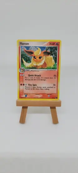 Pokemon TCG Flareon Holo Rare Card 2/17 Pop Series 3 Promo LP - Image 1