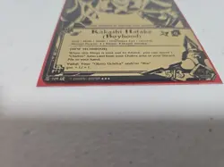 Super Rare Black And Gold Naruto Card Kakshi Hatake ( BoyHood ) - Image 4