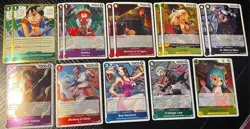 One Piece OP13 (Carrying On His Will) 83 Bulk Cards (Common, Uncommon, & Rare) - Image 1