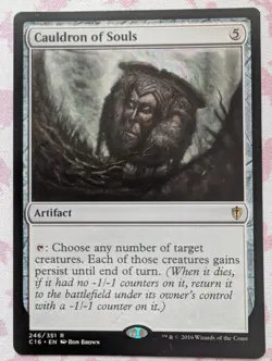 Cauldron of Souls Commander 2016 Regular Non Foil Mtg Magic The Gathering - Image 1