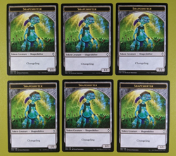 6 Shapeshifter Token Commander Anthology Volume II Magic the Gathering MTG 6 - Image 1